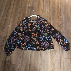Floral long sleeve